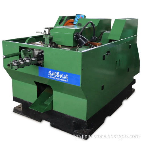 Double Cold Heading and Thread Rolling Automatic Screw Making Machine